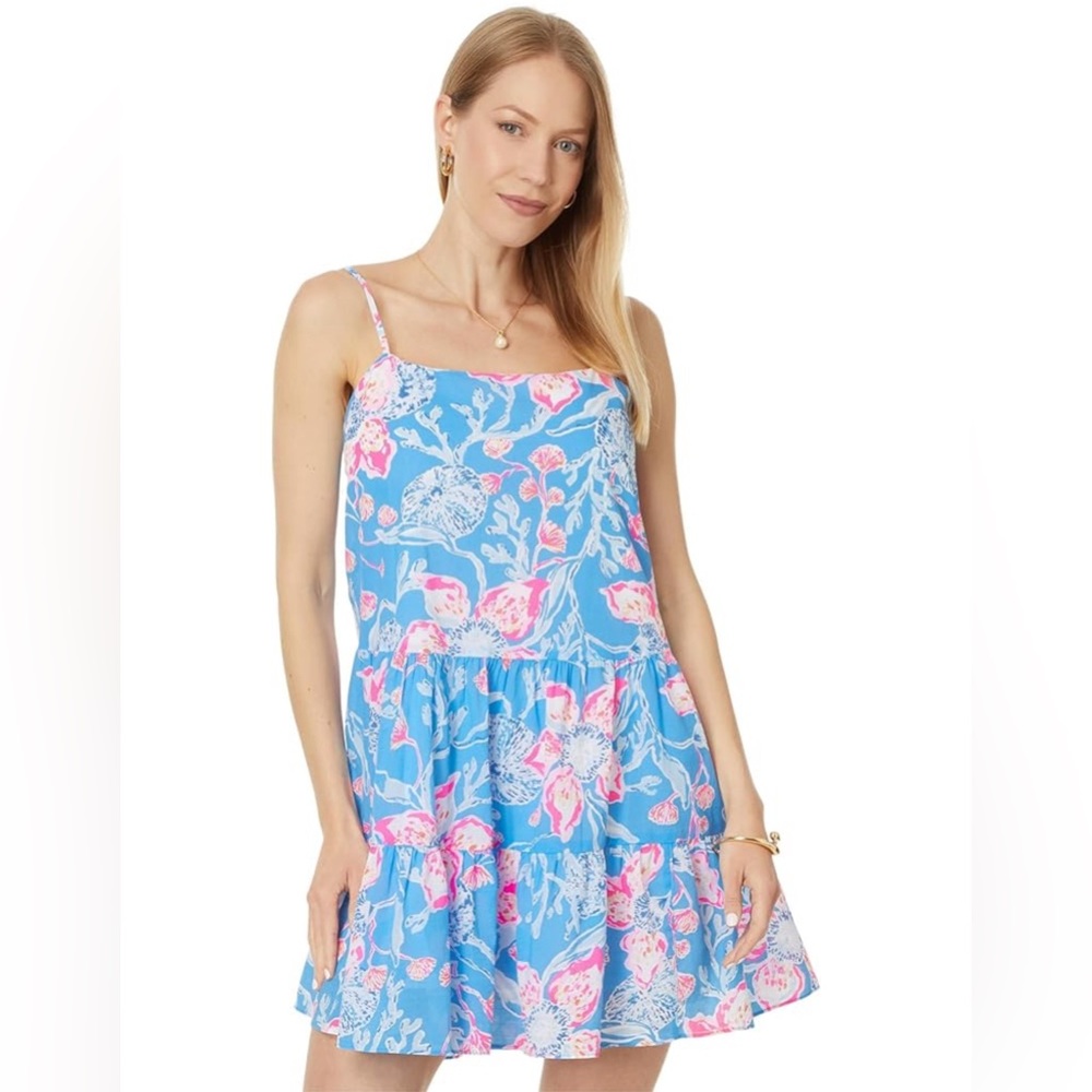 NWT Lilly Pulitzer Alessia Dress XL Bahamian Rhapsody